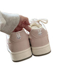 Damen Komfortable Sneakers mit atmungsaktiver Mesh-Decksohle und modischen Akzenten