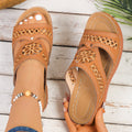 Damen Clogs mit modischem Blütenapplikationsdesign und ergonomischem Fußbett R&B