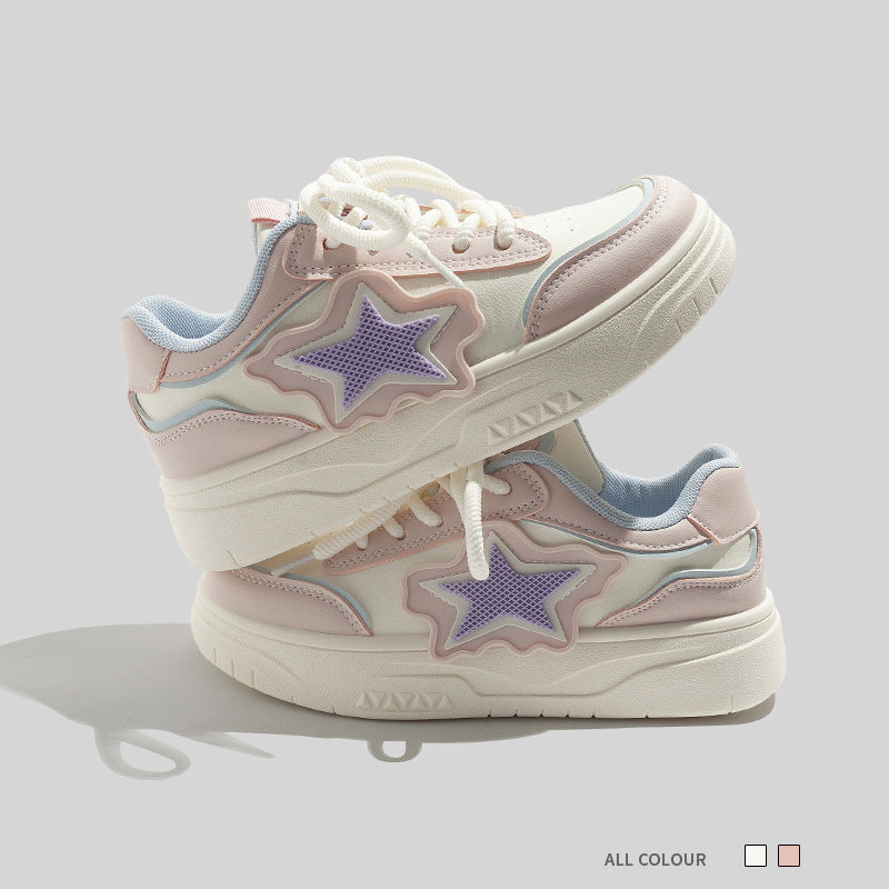 Damen Sneaker mit trendigem Sternen-Design R&B