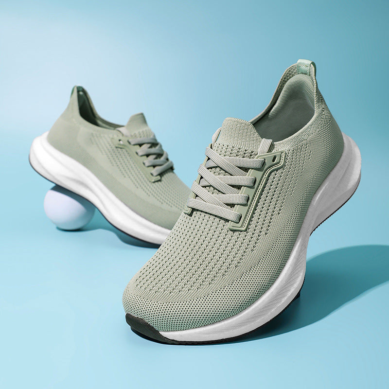 Damen Trainingssneaker mit atmungsaktiver Mesh-Oberfläche und flexibler Sohle R&B