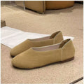 Damen elegante Slipper aus weichem Veloursleder R&B