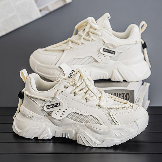 Damen Sportliche Stadt Sneakers mit atmungsaktiver Netzstruktur R&B