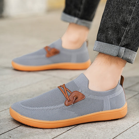 Damen Atmungsaktive Slip-On Freizeitschuhe mit flexibler Sohle R&B