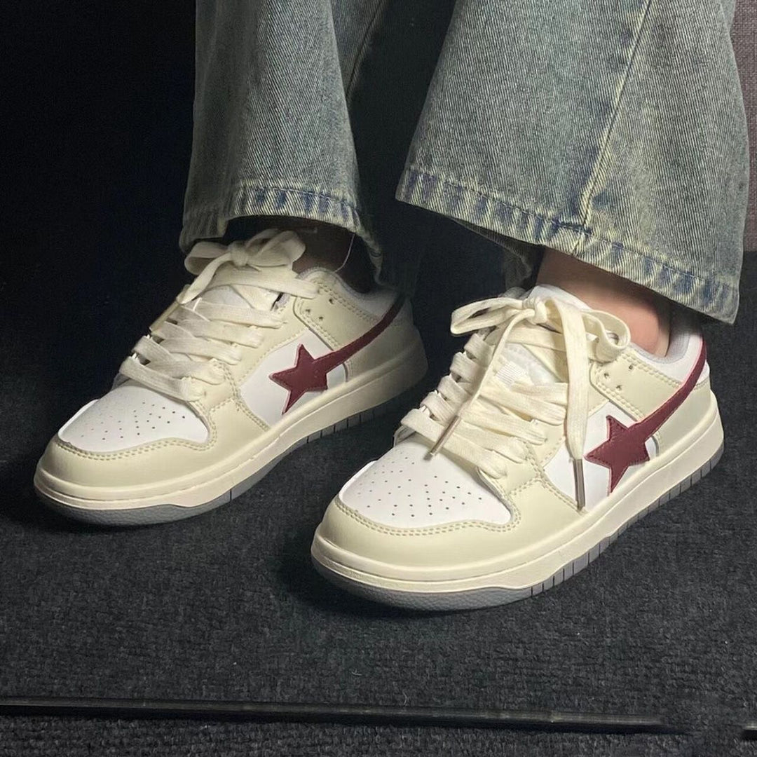 Damen Sneakers im retro-inspirierten Design mit hochwertigem Obermaterial R&B