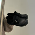 Damen Kuschelige Clogs mit weichem Kunstfell und modischem Schnallen-Design R&B