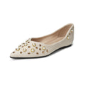 Damen Ballerinas mit modischem Schmuckdetail