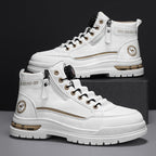 Damen modische High-Top Sneakers mit praktischer Schnellschnürung R&B