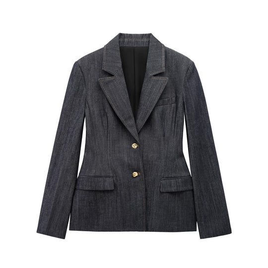 Damen Denim Korsett Top R&B