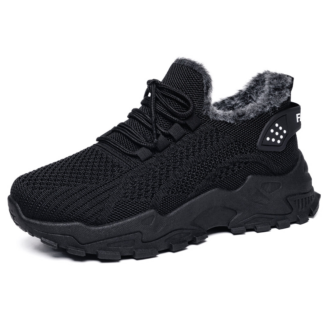 Damen Fleecegefütterte Sport-Sneaker mit rutschfester Sohle R&B