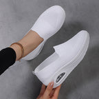 Damen Komfortable Slip-On Sneakers mit atmungsaktivem Mesh und dämpfender Sohle