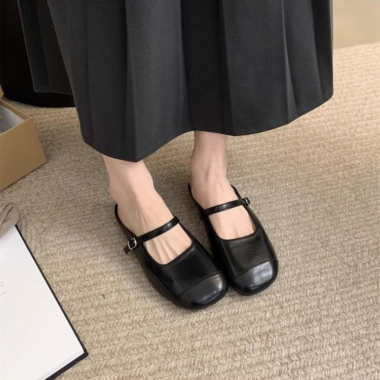 Damen Elegante Sling-Pumps mit feinem Schnallenverschluss R&B
