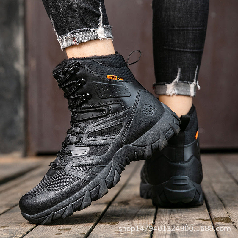Damen Winterfestige Trekkingstiefel mit isolierendem Futter und rutschfester Sohle R&B