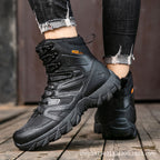 Damen Winterfestige Trekkingstiefel mit isolierendem Futter und rutschfester Sohle R&B