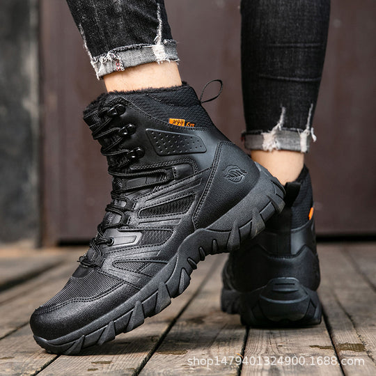 Damen Winterfestige Trekkingstiefel mit isolierendem Futter und rutschfester Sohle R&B