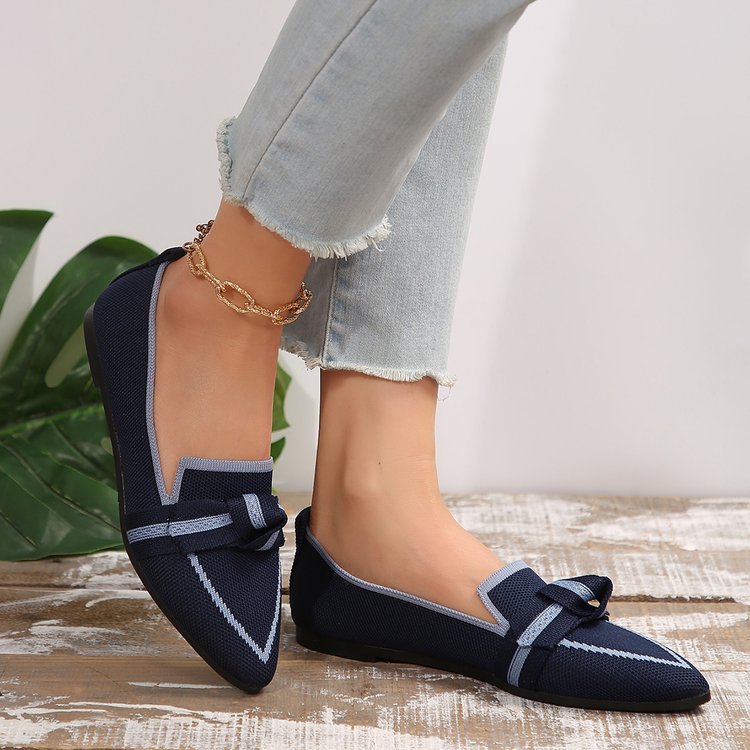Damen Atmungsaktive und modische Slip-On Ballerinas R&B