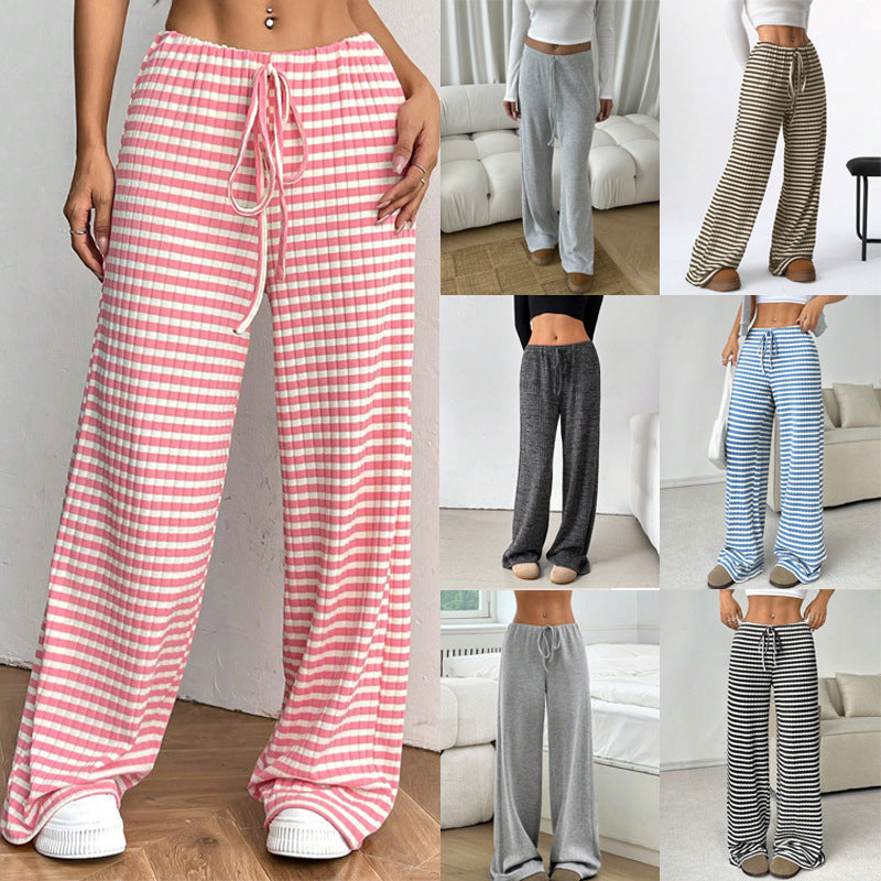 Damen luftige Komfort-Hose mit elastischem Bund und Taschen R&B