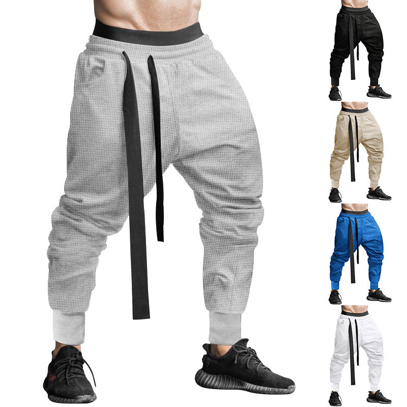 Herren Sportliche Relaxed Fit Jogginghose mit verstellbarem Bund R&B
