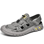 Damen Atmungsaktive Komfortsandalen mit elastischem Schnellschnürsystem R&B