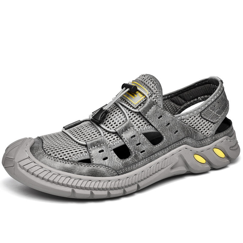 Damen Atmungsaktive Komfortsandalen mit elastischem Schnellschnürsystem R&B