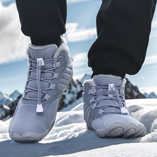 Damen wasserdichte Winterstiefel mit isolierender Fütterung R&B