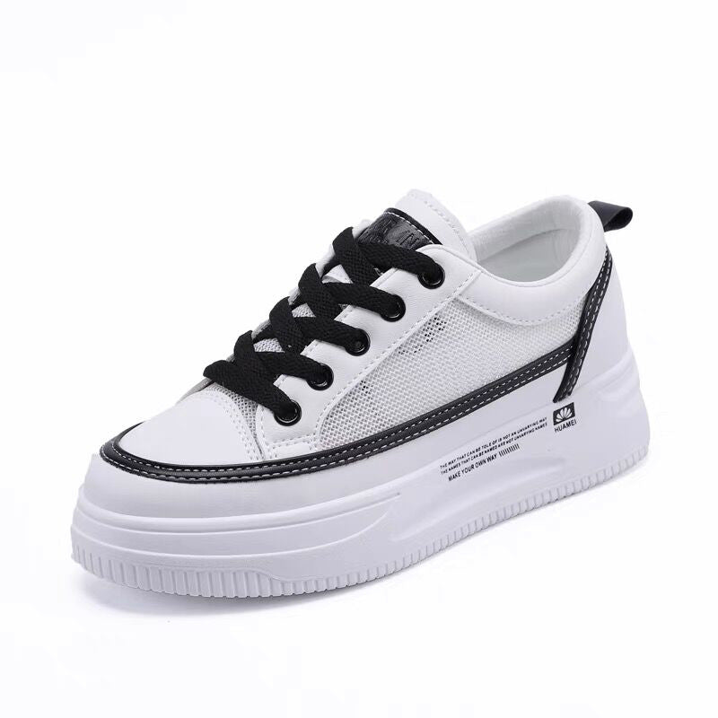 Damen Sneaker mit atmungsaktivem Mesh und sportlicher Laufsohle R&B