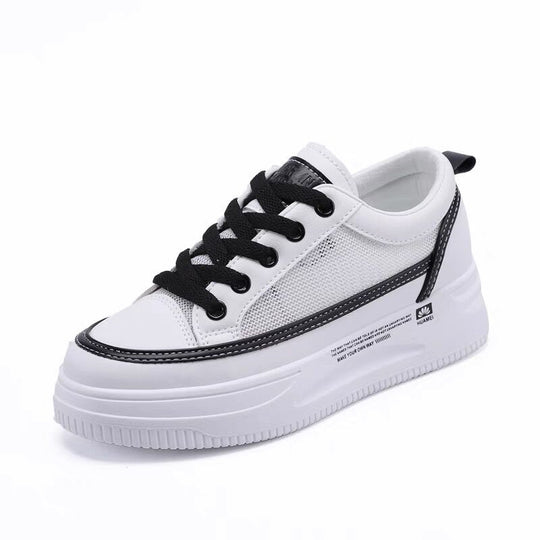 Damen Sneaker mit atmungsaktivem Mesh und sportlicher Laufsohle R&B