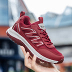 Damen Sportliche Wanderschuhe mit stoßdämpfender Sohle und atmungsaktivem Obermaterial R&B