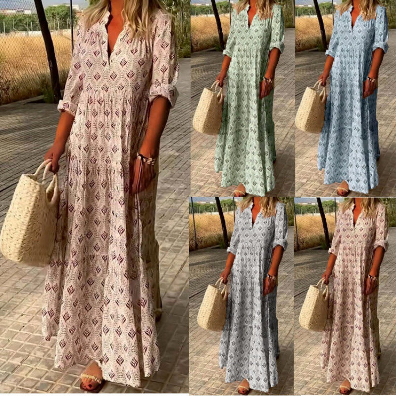 Damen Maxi-Kleid