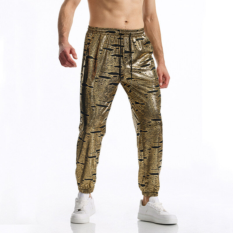 Herren modische Sweatpants mit reflektierendem Muster