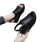 Damen Komfortable und elegante Keil-Sandalen