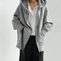 R&B | Stylische, lockere Jacke mit Reißverschluss