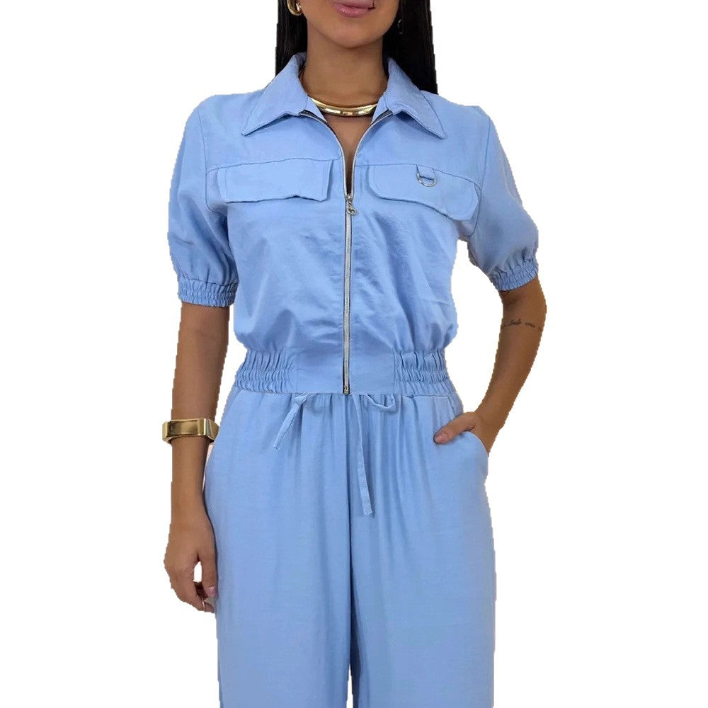 Damen Sportliches Jumpsuit R&B