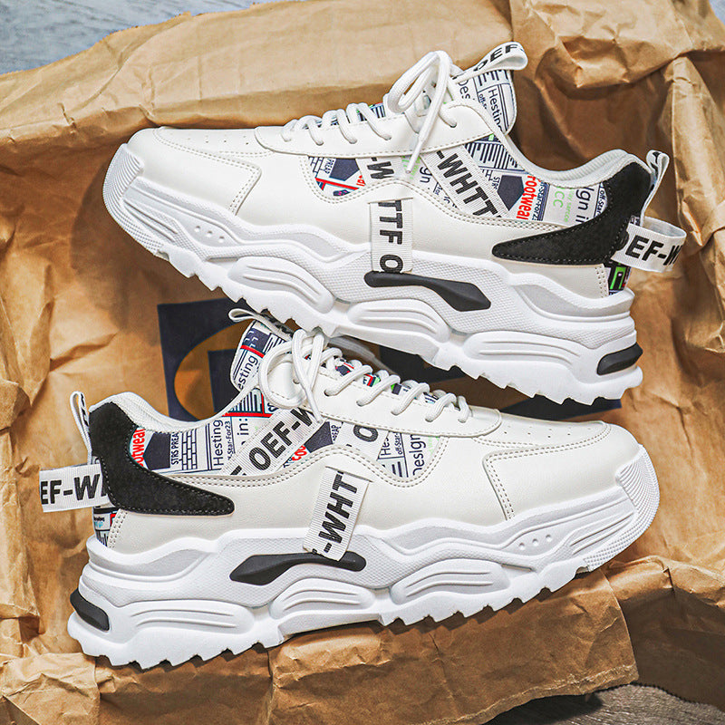 Damen modische Sneaker mit einzigartigem grafischen Design und dämpfender Sohle R&B