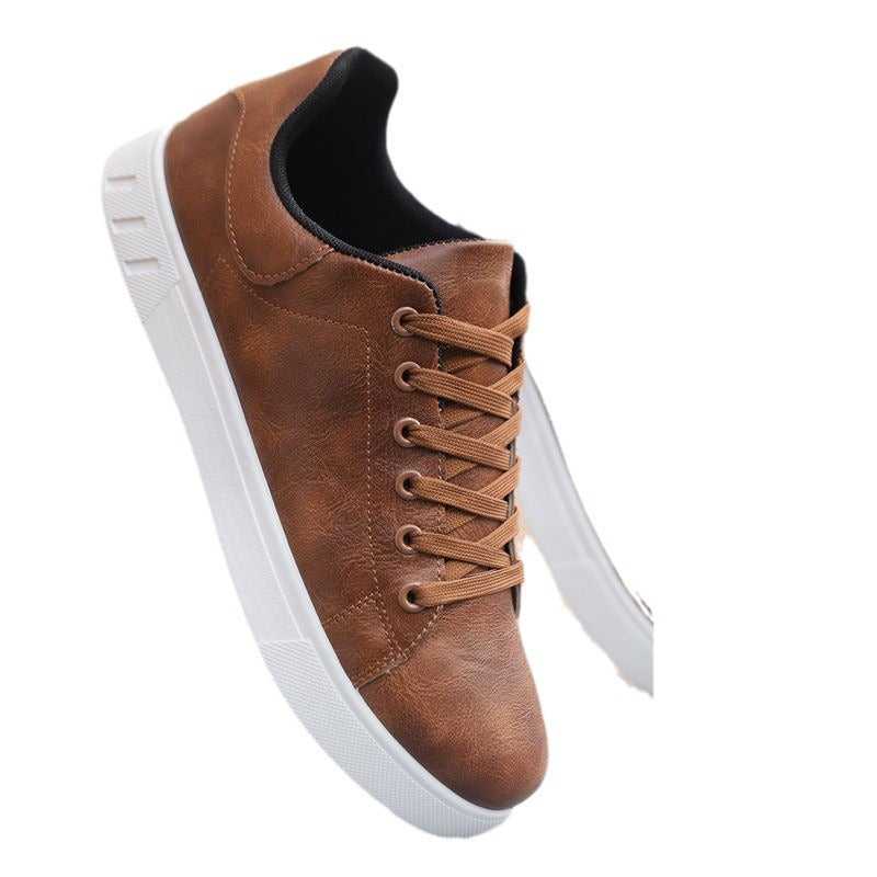 Herren Klassische Schnürschuhe aus Kunstleder R&B