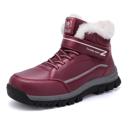 Damen Isolierte Winterstiefel mit rutschfester Profilsohle und warmem Innenfutter R&B