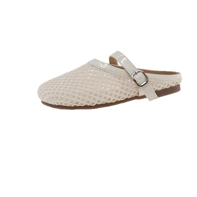 Damen Bequeme und elegante Ballerinas mit verstellbarem Riemen R&B