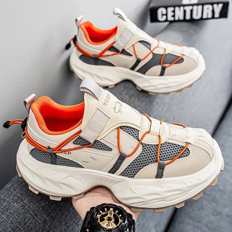Damen Sportliche Sneakers mit atmungsaktiver Netzstruktur und stoßdämpfender Sohle