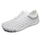 Damen Multifunktionale Freizeitschuhe mit elastischem Schnürsystem und flexiblem Obermaterial