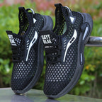 Damen Sportliche Mesh Sneakers mit elastischem Verschlusssystem R&B