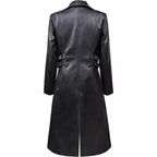 Damen elegante lange jacke mit gefüttertem Innenfutter R&B