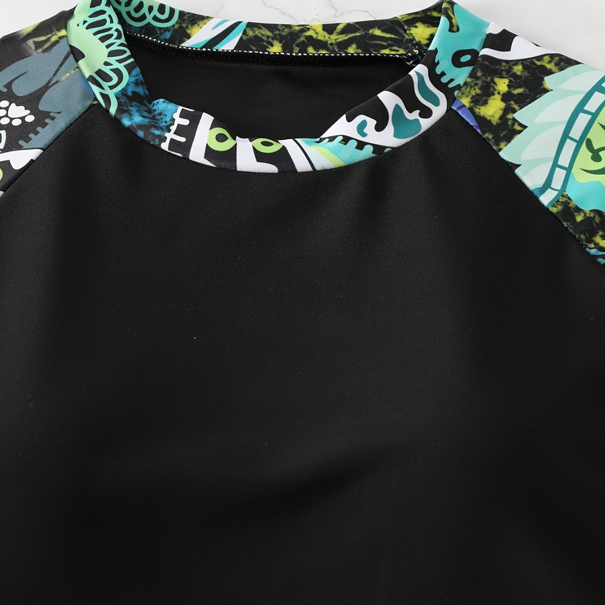 Damen Rashguard mit kurzen Badeshorts R&B