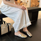 Damen Bequeme und stilvolle Sommerschuhe mit offenen Zehen R&B