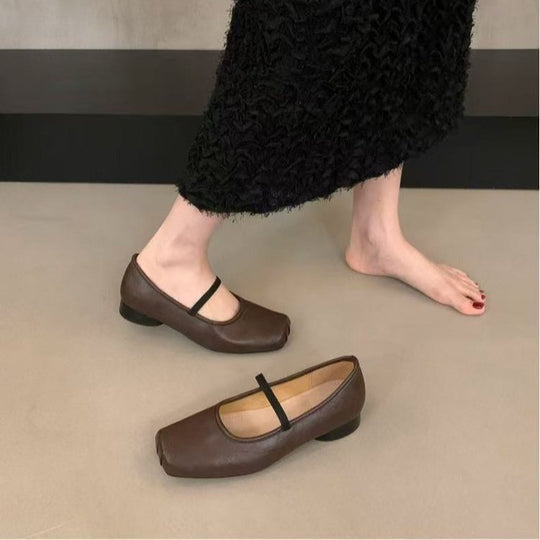 Damen Ballerinas mit elegantem Riemchen und komfortabler Passform R&B