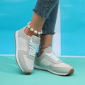 Damen Sportliche Lauf-Sneakers mit atmungsaktiver Obermaterial R&B