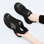 Damen Sportliche und atmungsaktive Lauf-Sneaker mit rutschfester Sohle R&B