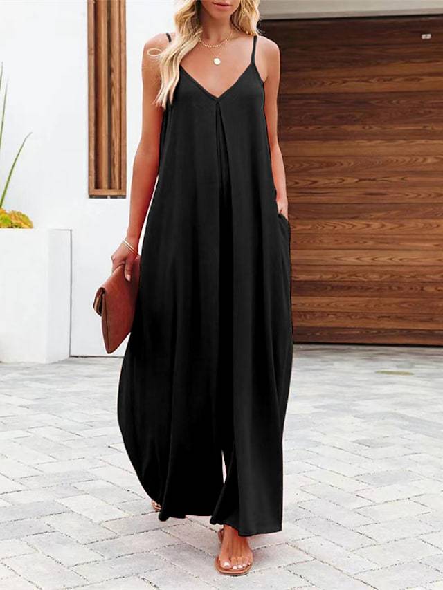 Damen lässiges Maxikleid R&B