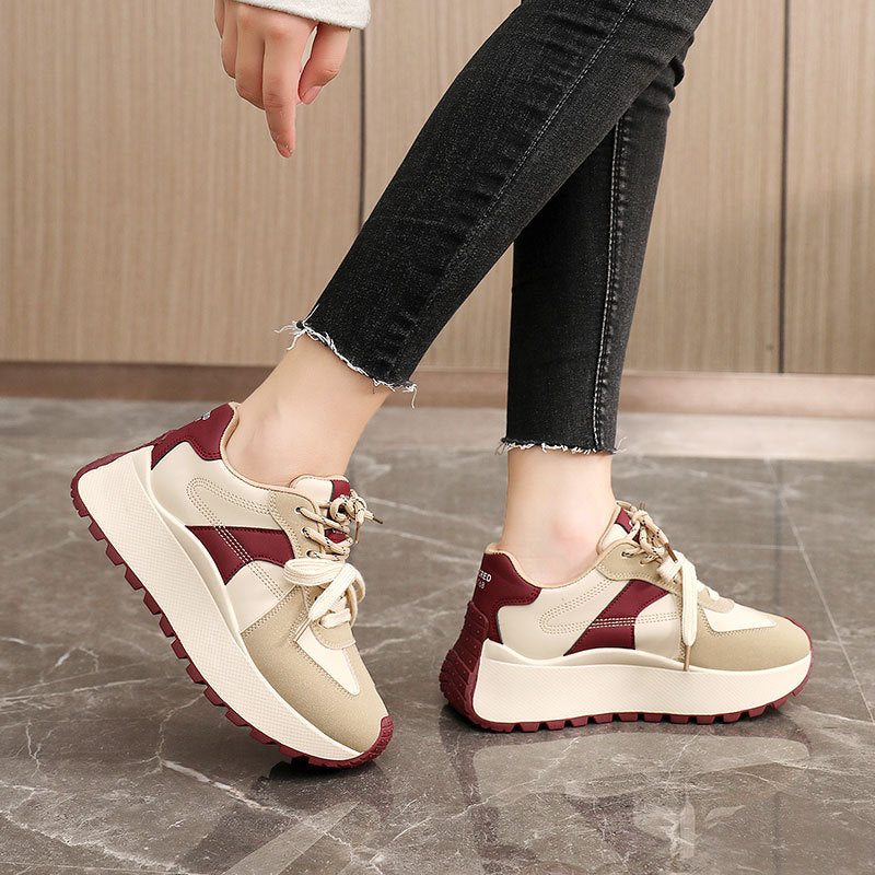 Damen Sportliche Chunky Sneakers mit dämpfendem Sohlenprofil R&B