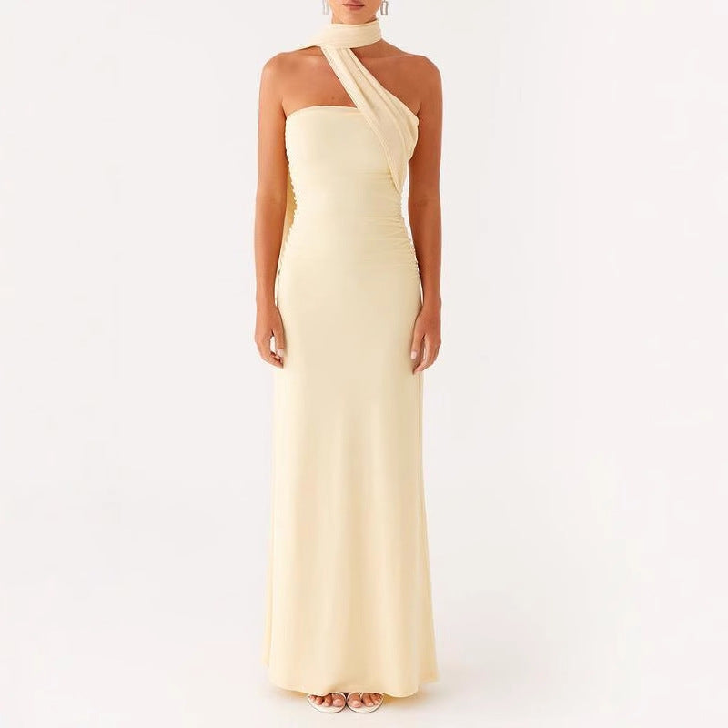 Damen Maxi-Kleid mit floralem Design R&B