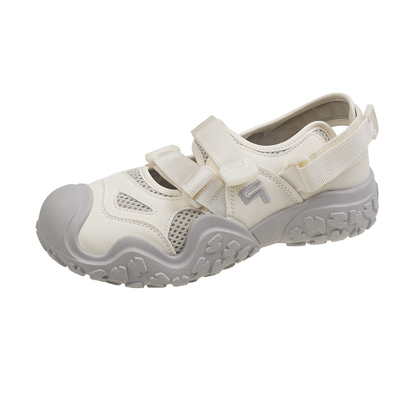 Damen Outdoor-Sandalen mit bequemen Klettverschlüssen und rutschfester Sohle R&B