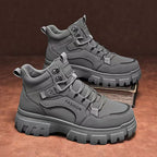 Damen Trendige und robuste High-Top Sneakers mit verstärkter Sohle R&B